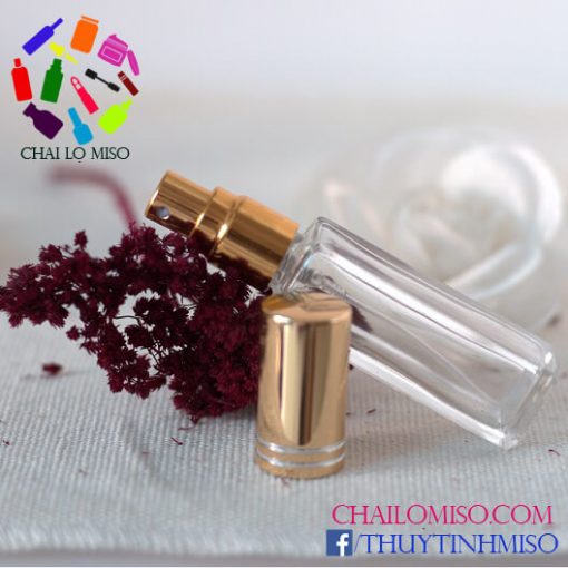 Chai đựng nước hoa vuông 10ml