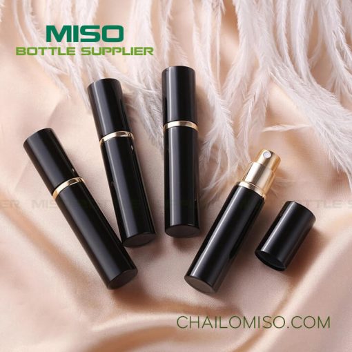 Chai lọ xịt nước hoa 15ml xi đen