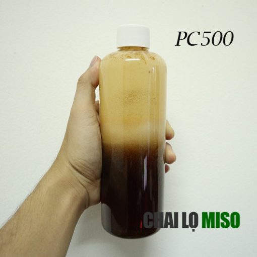 Chai nhựa PET cao 500ml nắp nhựa cao cấp 2