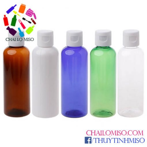 Chai nhựa PET nắp bật 100ml