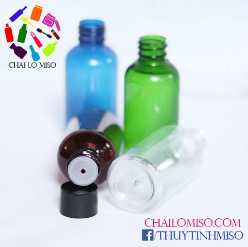 Chai nhựa nút chặn 50ml
