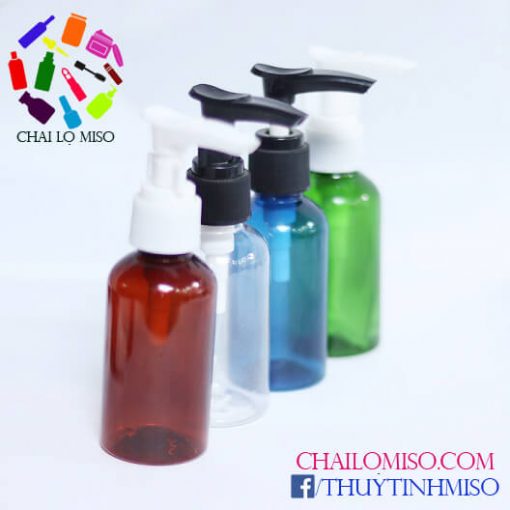 Chai nhựa vòi nhấn 50ml