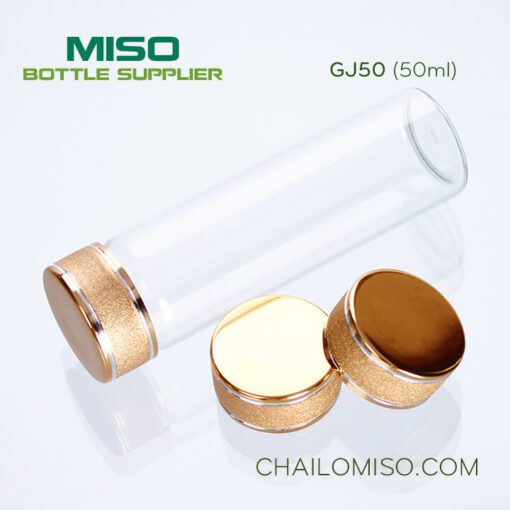 Lọ thủy tinh trụ cao cấp 50ml